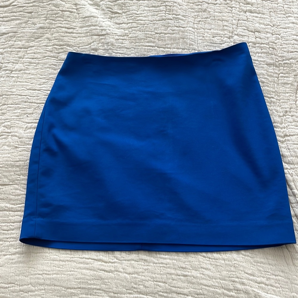 Blue skirt